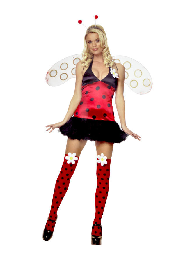 Leg Avenue Leg Avenue Womens Daisy Bug Halter Costume