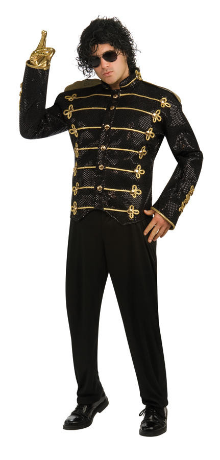 Rubies Mens Deluxe Military Michael Jackson Jacket