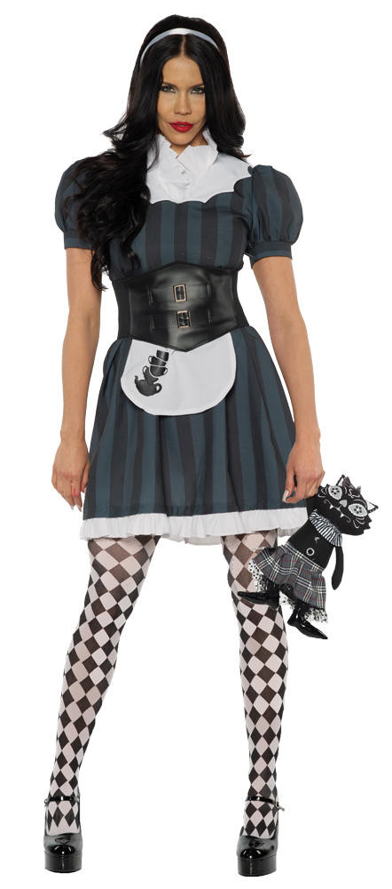 Underwraps Underwraps Womens Dark Wonder Costume
