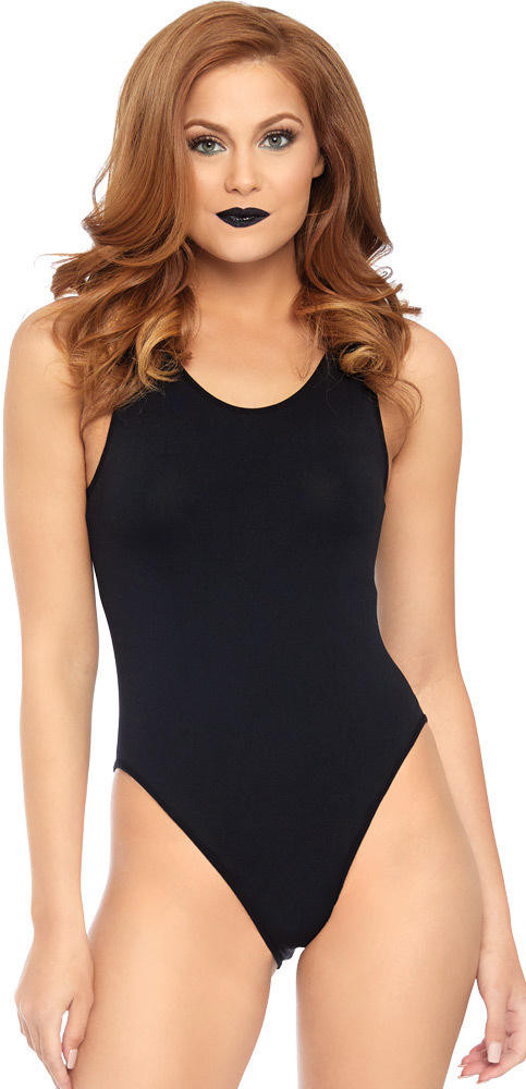 Leg Avenue Leg Avenue Womens Basic Scoop Neck Bodysuit