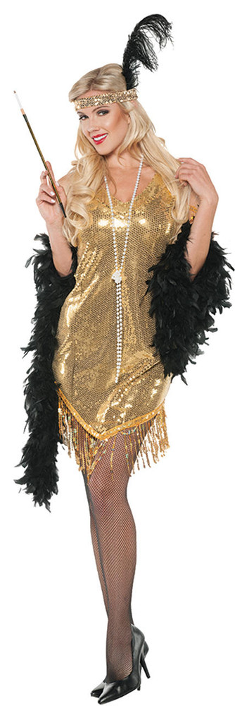 Womens Swinging Flapper Costume - UR28043LG