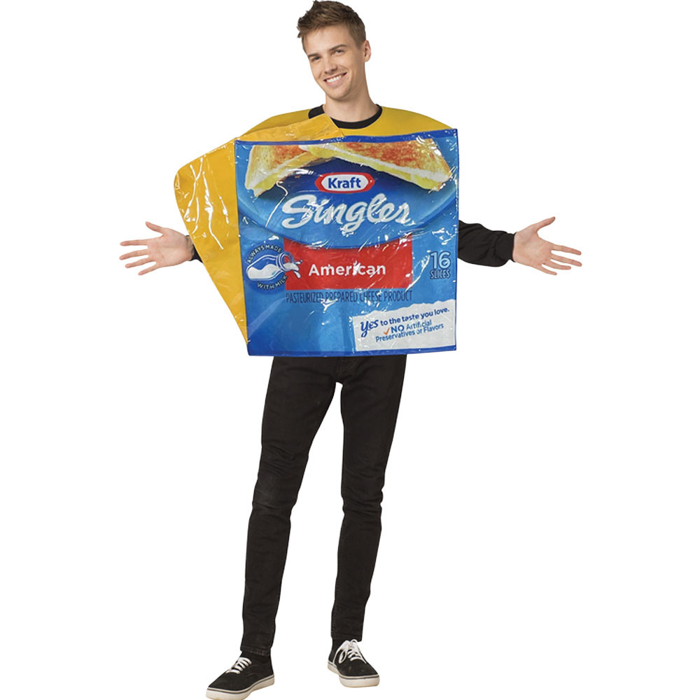 Kraft Singles Adult Cotume