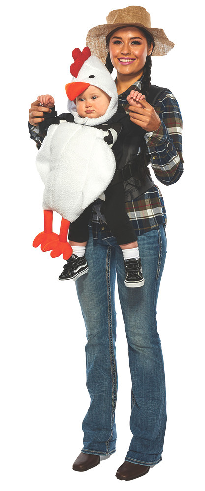 Chicken And Farmer Baby N Me