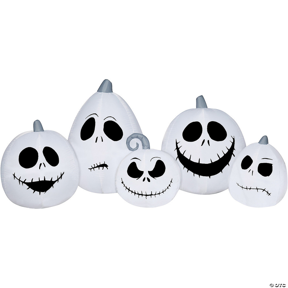 Blow Up Inflatable Jack Skellington Pumpkin 
