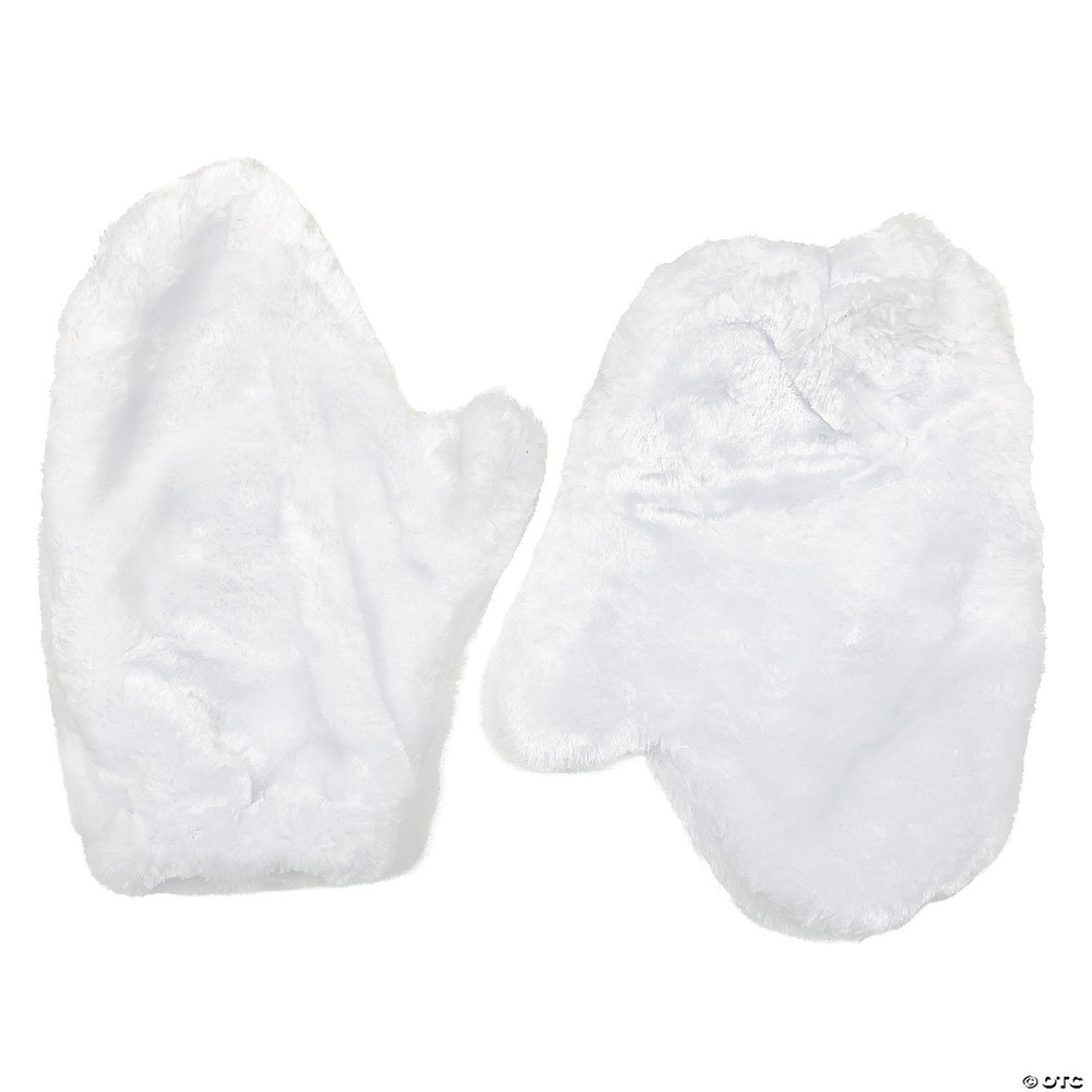 Adult Bunny Mitts White