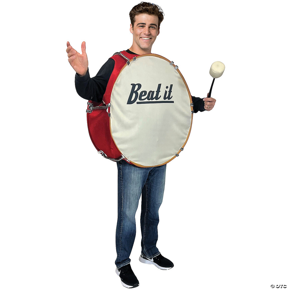 Bass Drum Adult Costume
