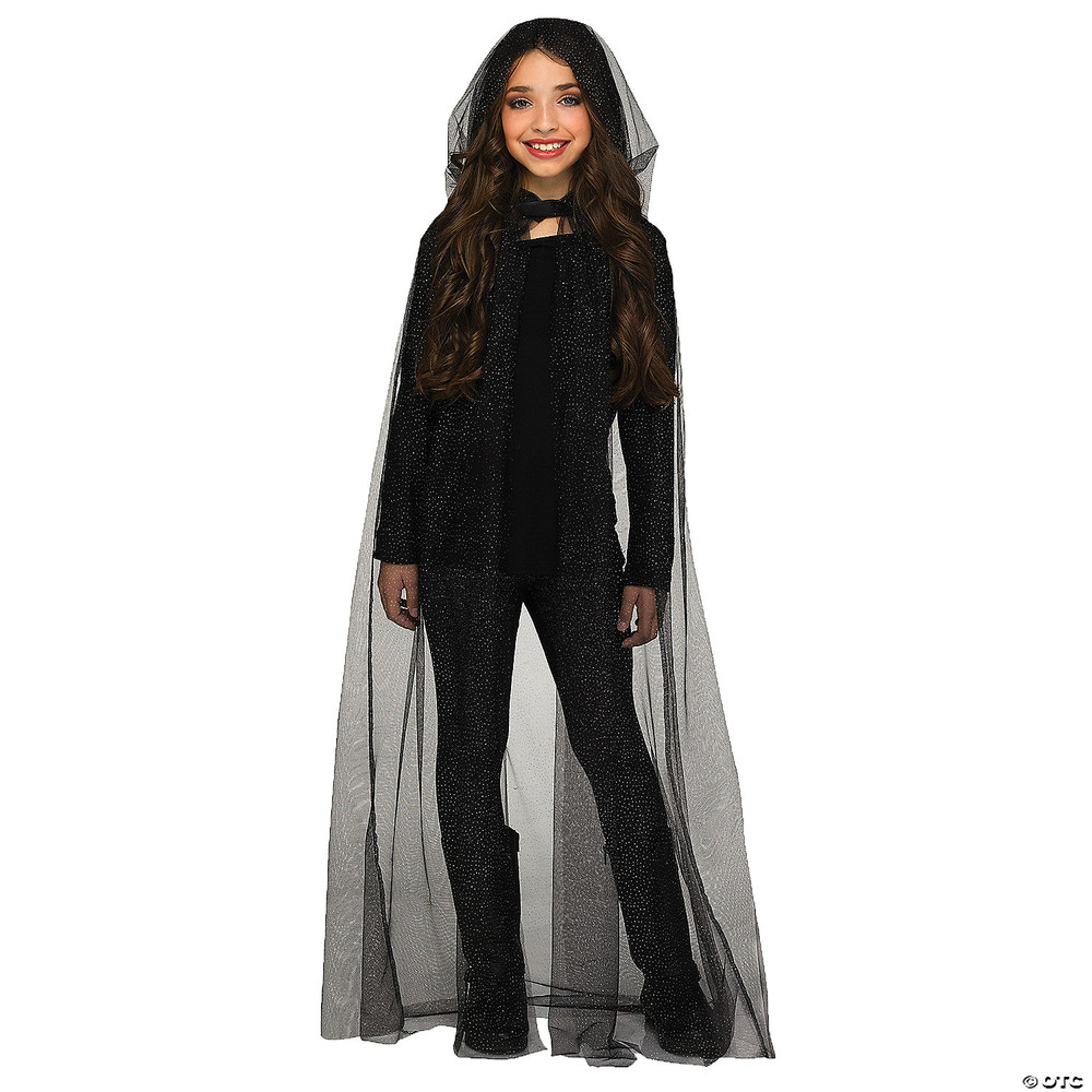 Cape Hooded Sparkle Child