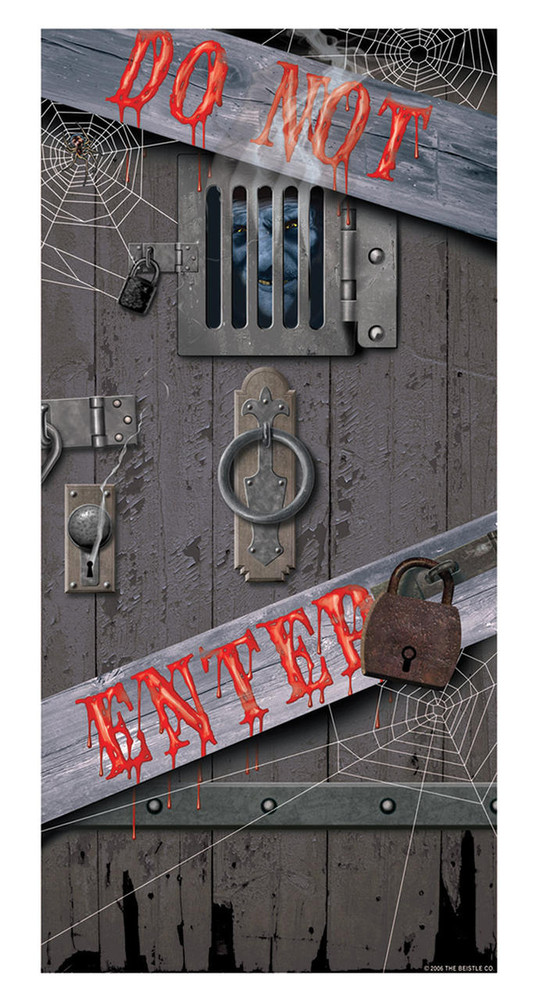 Beistle Beistle Spooky Halloween Door Cover