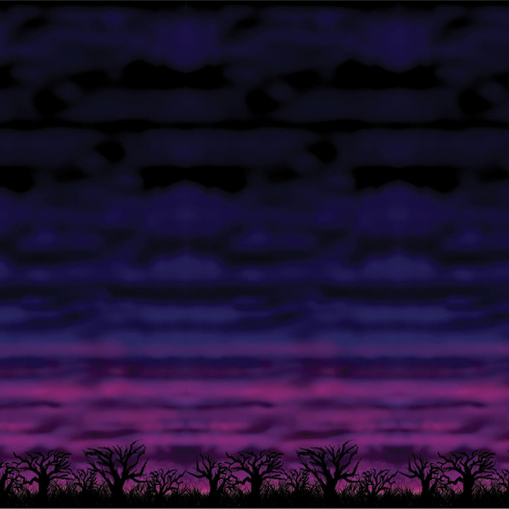 Beistle Beistle Spooky Sky Backdrop