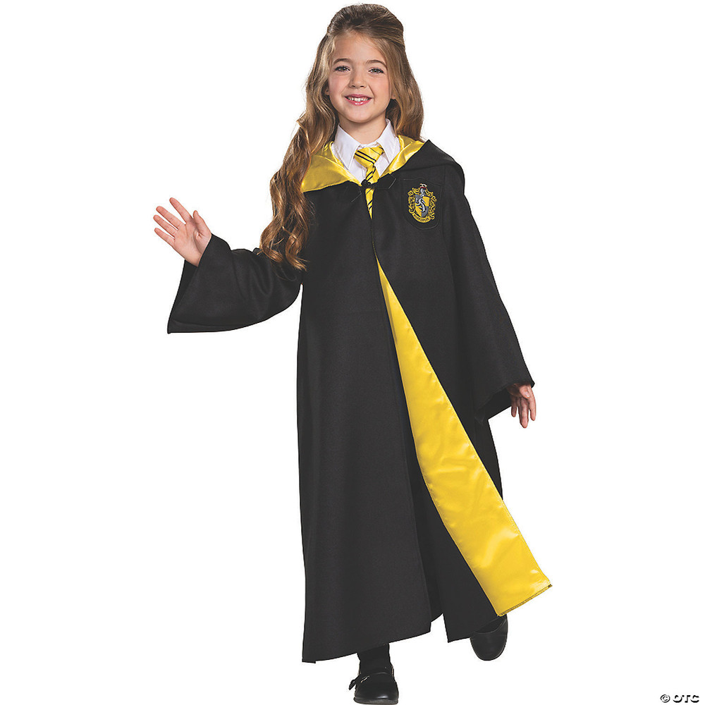 Hufflepuff Robe Deluxe-Ch Large