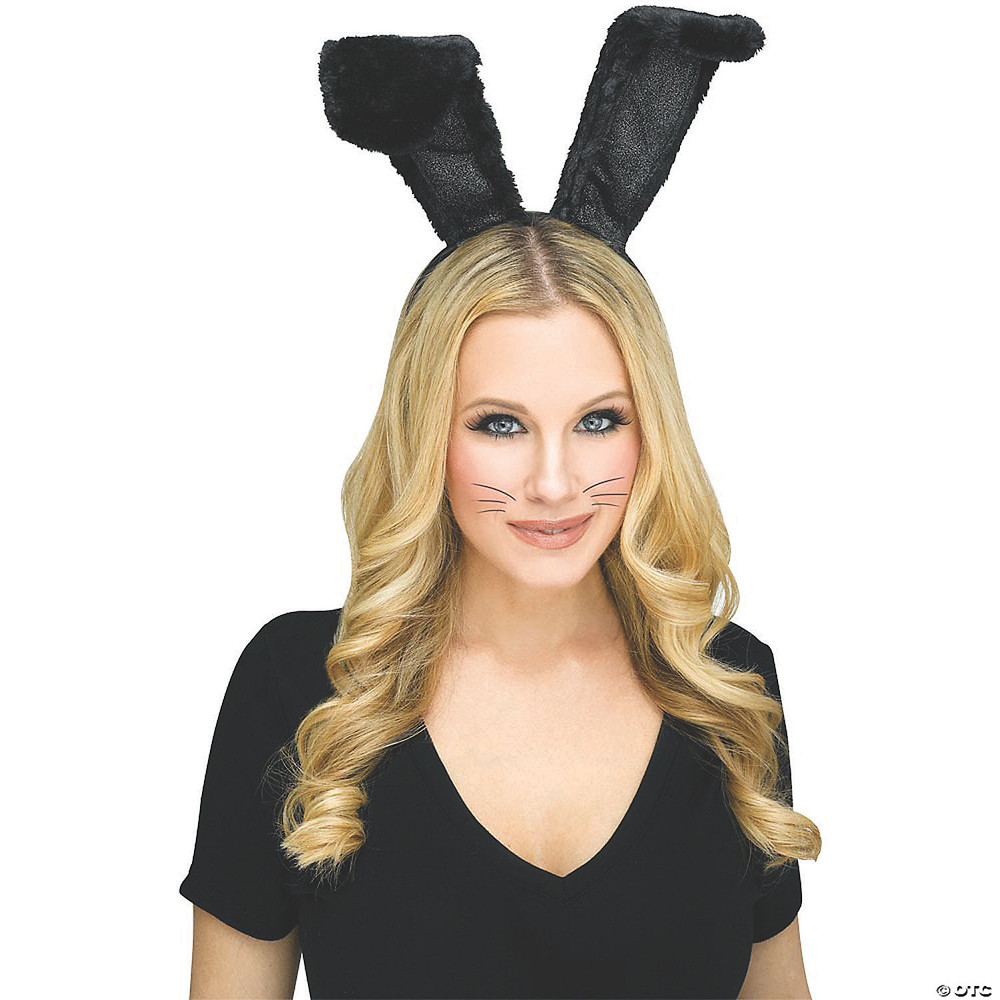 Bunny Headband - Black