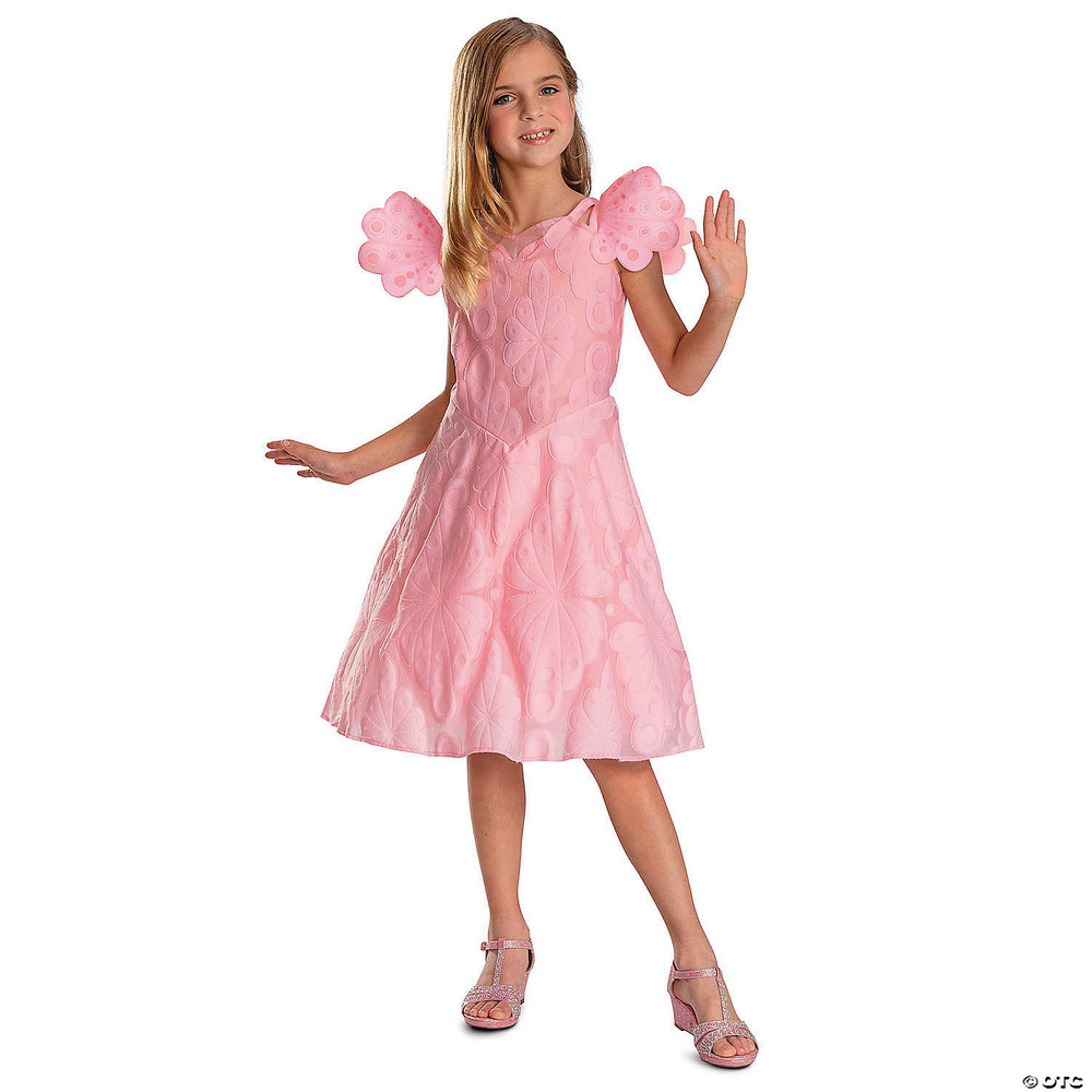 Kids Deluxe Wicked Glinda Dancing Dress Costume