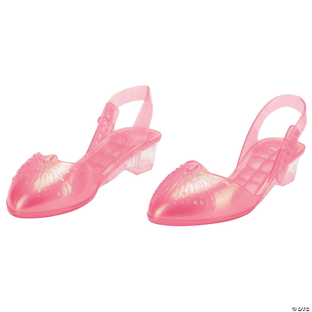 Kids Wicked Glinda Jelly Shoes Costume Accessory