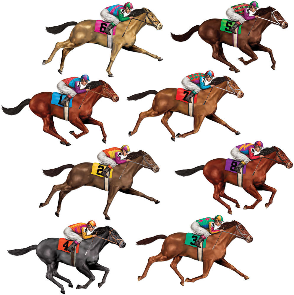 Beistle Beistle Race Horse Props