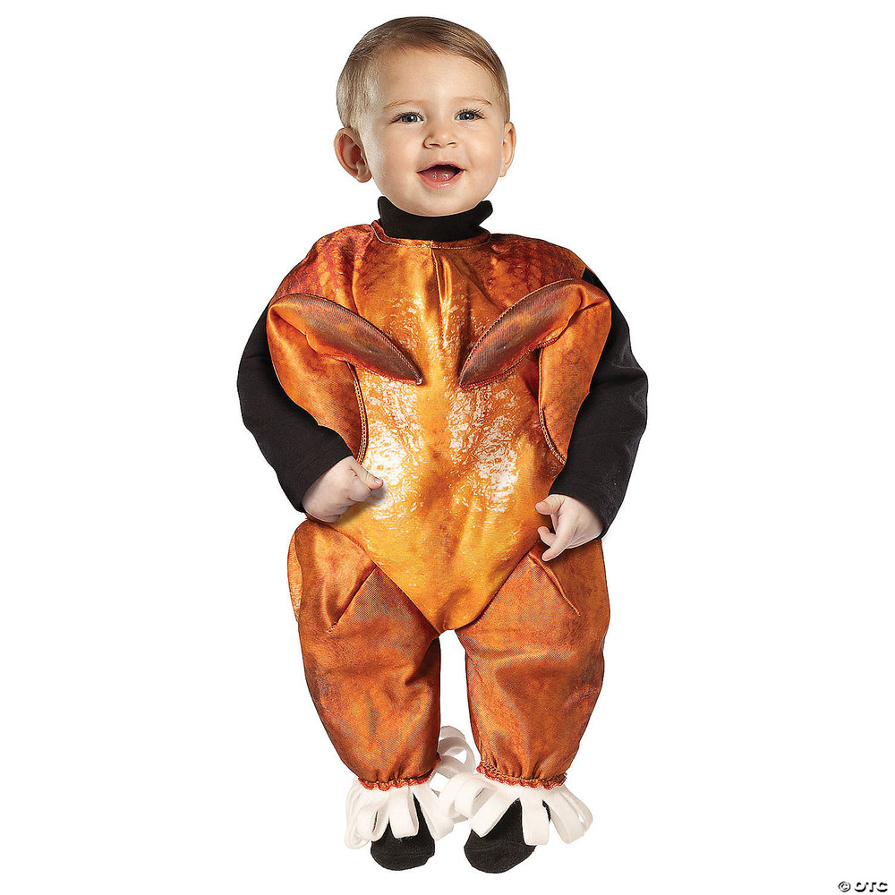 Baby Brown Cooked Turkey Bunting Costume