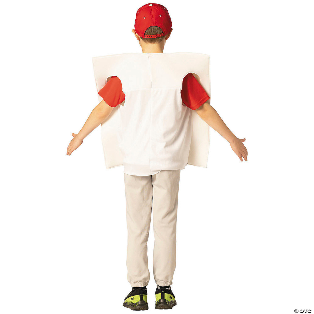 Kids Big League Chew Original Bubble Gum Pouch Tunic Costume