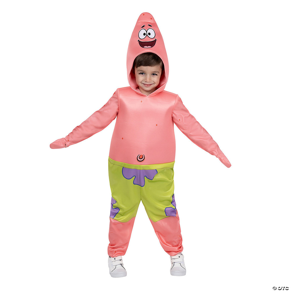 Toddler Deluxe SpongeBob SquarePants Patrick Jumpsuit Costume