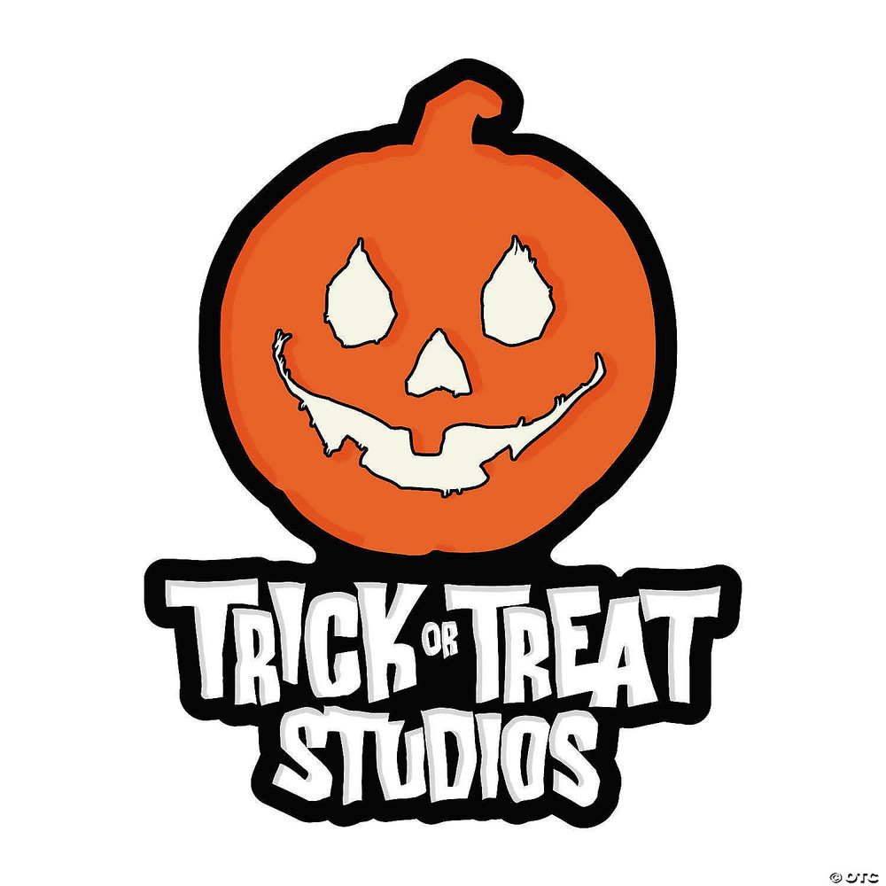 1 1/2" Trick or Treat Studio Logo Glow-in-the-Dark Full-Color Enamel Pin