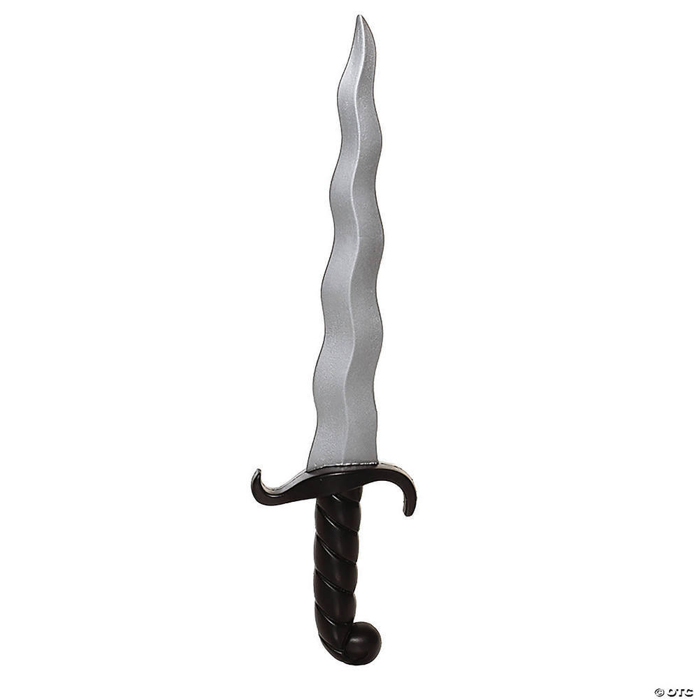 Wavy Blade Foam Dagger Costume Accessory