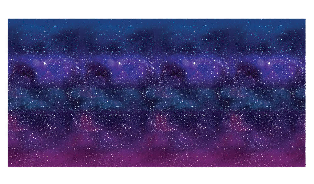 Beistle Beistle Galaxy Backdrop 4 X 30
