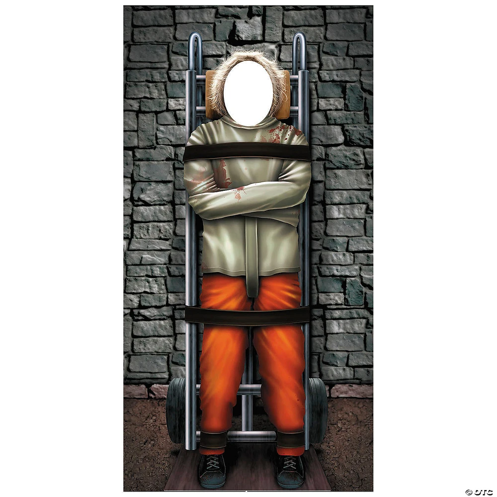 6 Ft. 1" Convict Photo Prop Cardboard Cutout Stand-Up Halloween Decoration