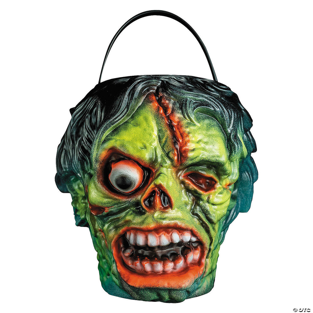 Chamber of Horrors Shock Monster Candy Bucket Halloween Accessory