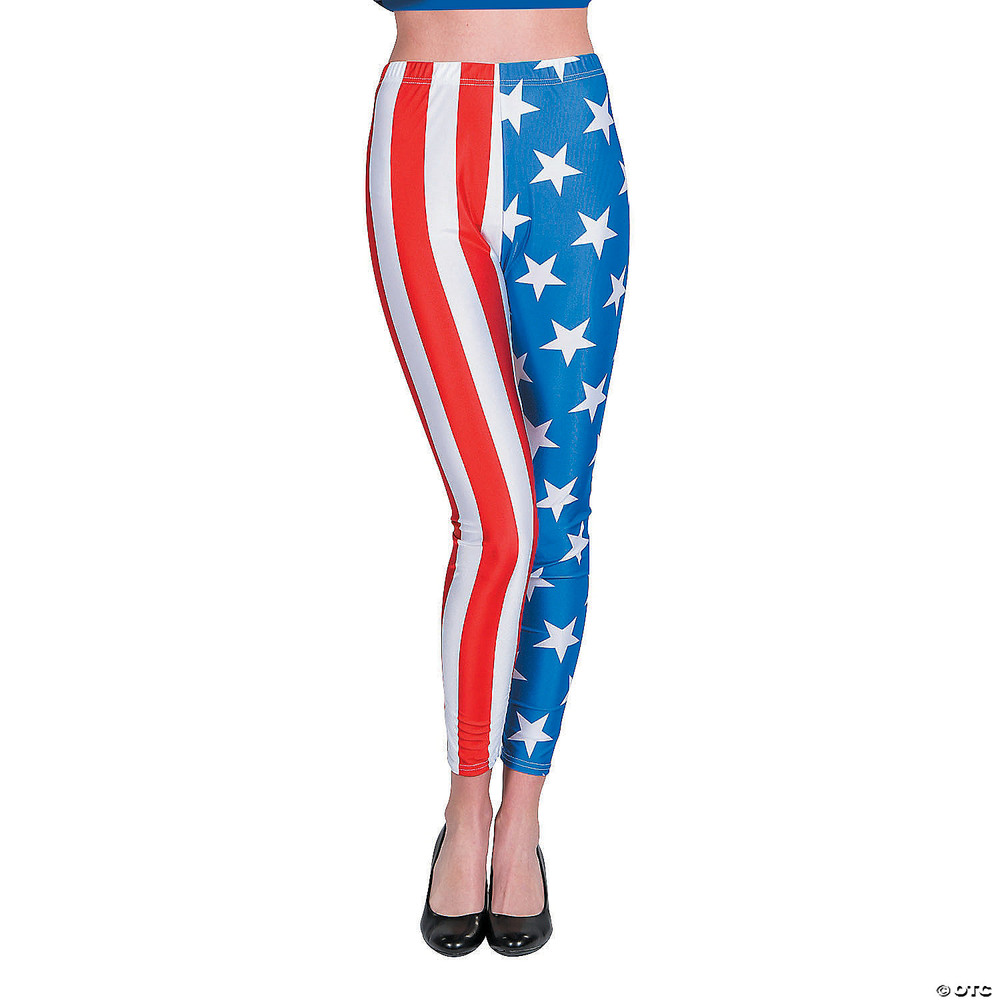 Adult's Patriotic Leggings