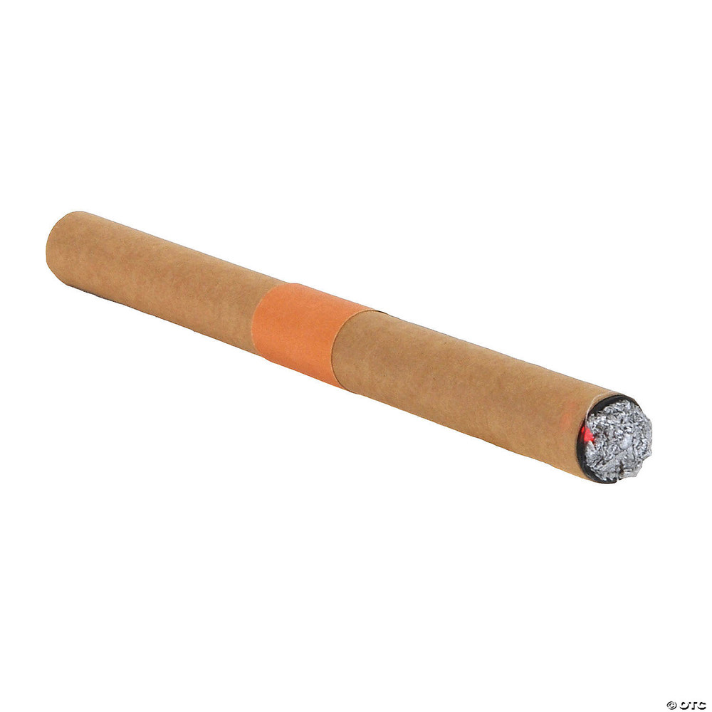 7-1/4" Red LED Light-Up Cigar Costume Accessory