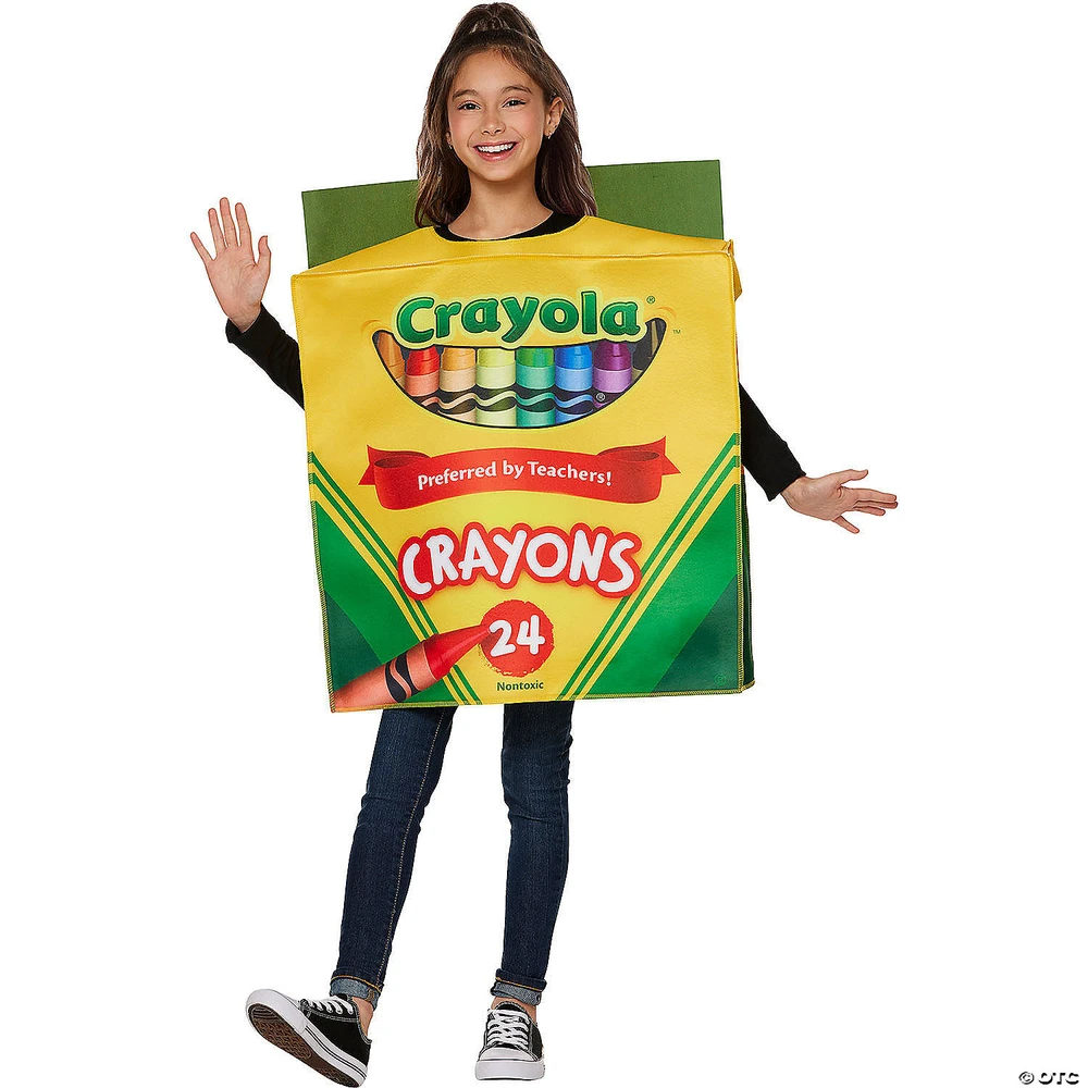 Kids Crayola 3D Foam Box Costume