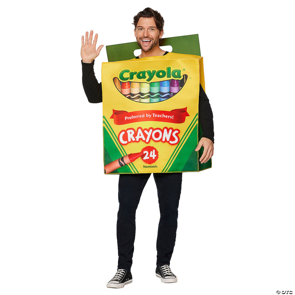 Adults Crayola Crayon Box Foam Costume