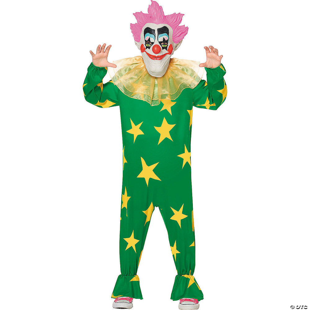 Kids Killer Klowns from Outer Space Spikey Jumpsuit Costume