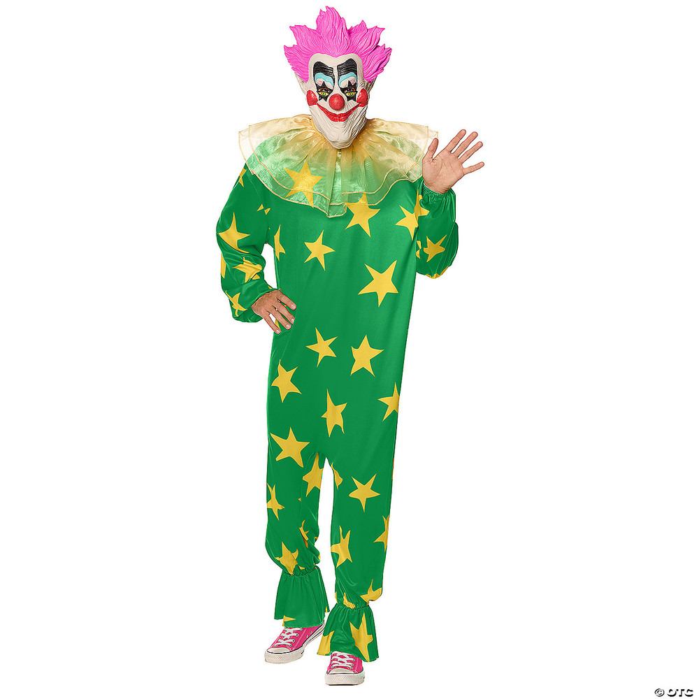 Adults Killer Klowns from Outer Space Spikey Jumpsuit Costume