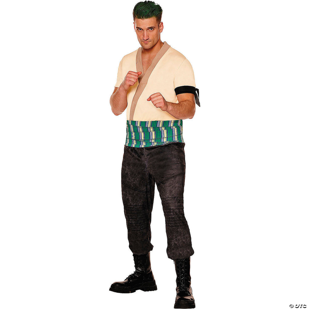Adults One Piece Roronoa Zoro Jumpsuit Costume