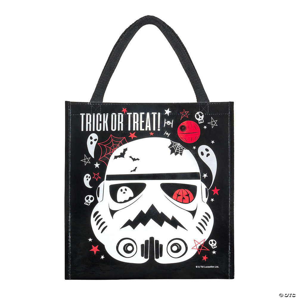 Star Wars Stormtrooper Trick or Treat Fabric Halloween Treat Bag