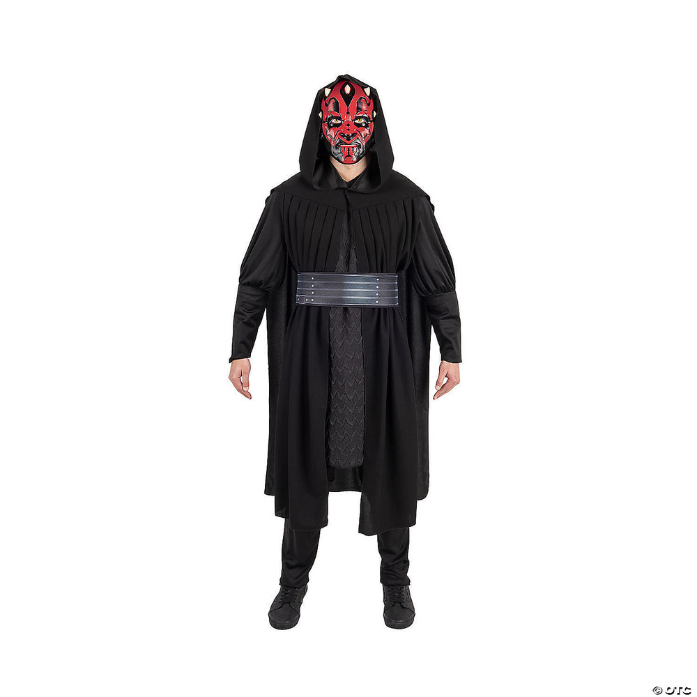 Adults Qualux Star Wars: The Phantom Menace Darth Maul Jumpsuit Costume