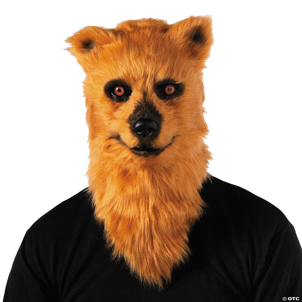 Adults Bear Moving Mouth Overhead Mask
