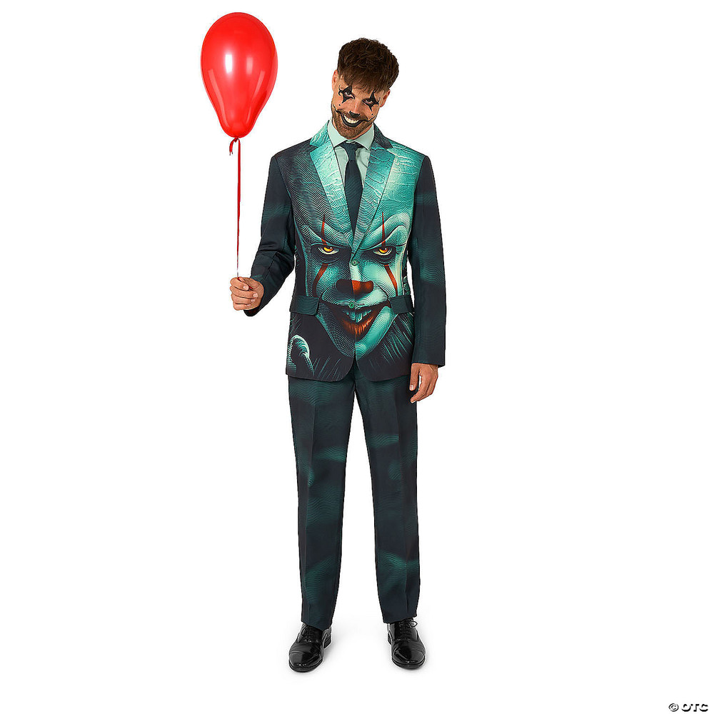 Adults Stephen King's IT Pennywise the Clown Suit Costume