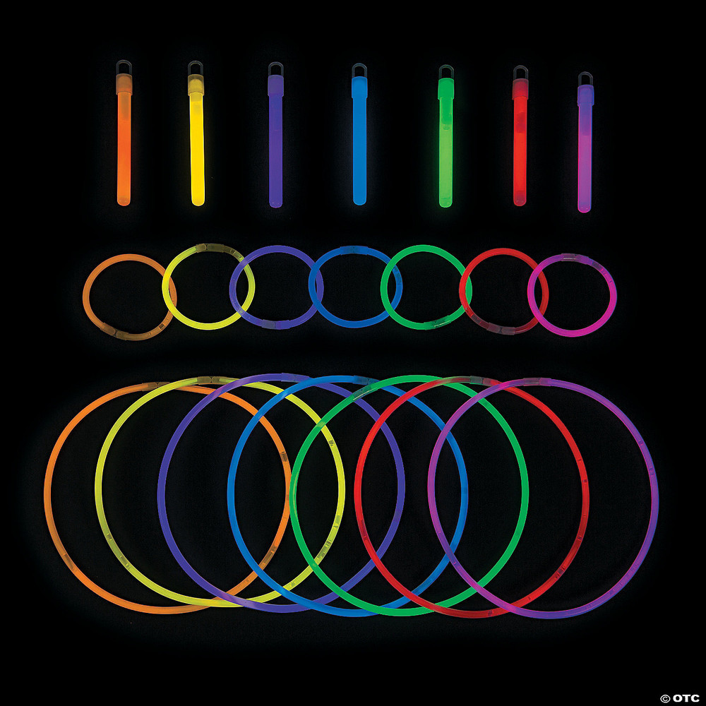 Bulk 75 Pc. Glow Stick, Bracelet & Necklace Assortment