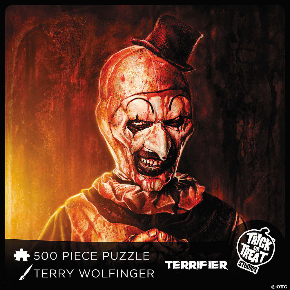 18" x 24" Terrifier Art the Clown Jigsaw Puzzle - 500 Pc.