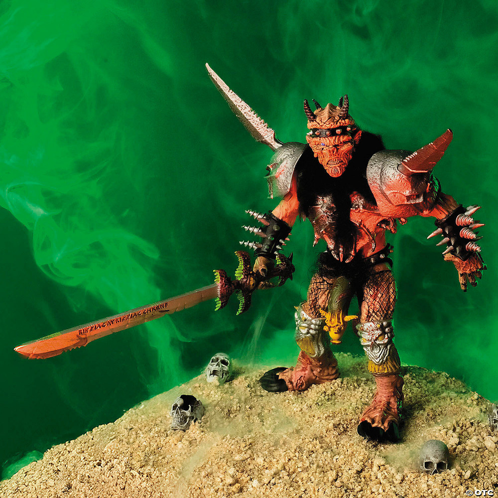 Gwar Spew Tank with Blood Slime & Oderus Urungus Collectible Build-A-Figure