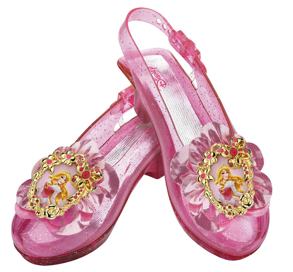 Disguise Disguise Aurora Sparkle Shoes - Sleeping Beauty