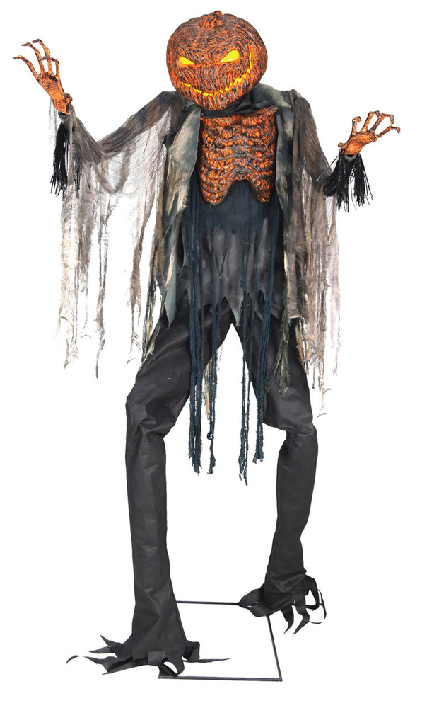 Seasonal Visions 7 Scorched Scarecrow Animated Prop - without Fog Machine