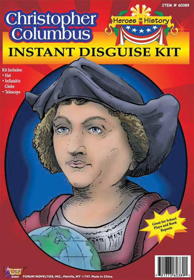 Forum Novelties Forum Novelties Christopher Columbus - Heroes in History