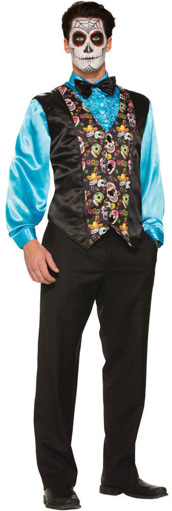 Forum Novelties Forum Novelties Day of Dead Vest
