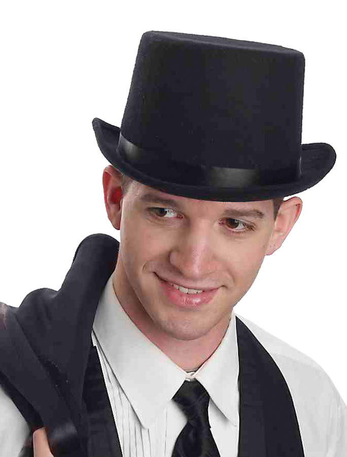 Forum Novelties Forum Novelties Top Hat Black Deluxe