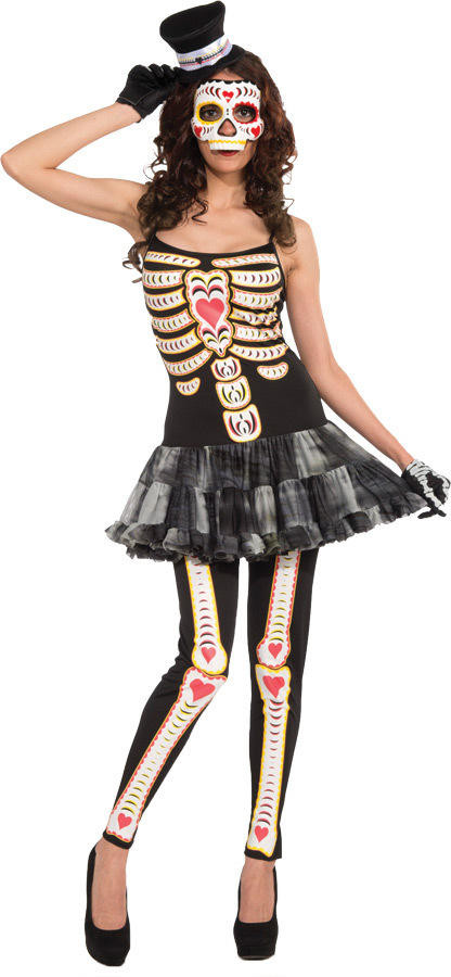 Forum Novelties Forum Novelties Womens Day of the Dead Costume