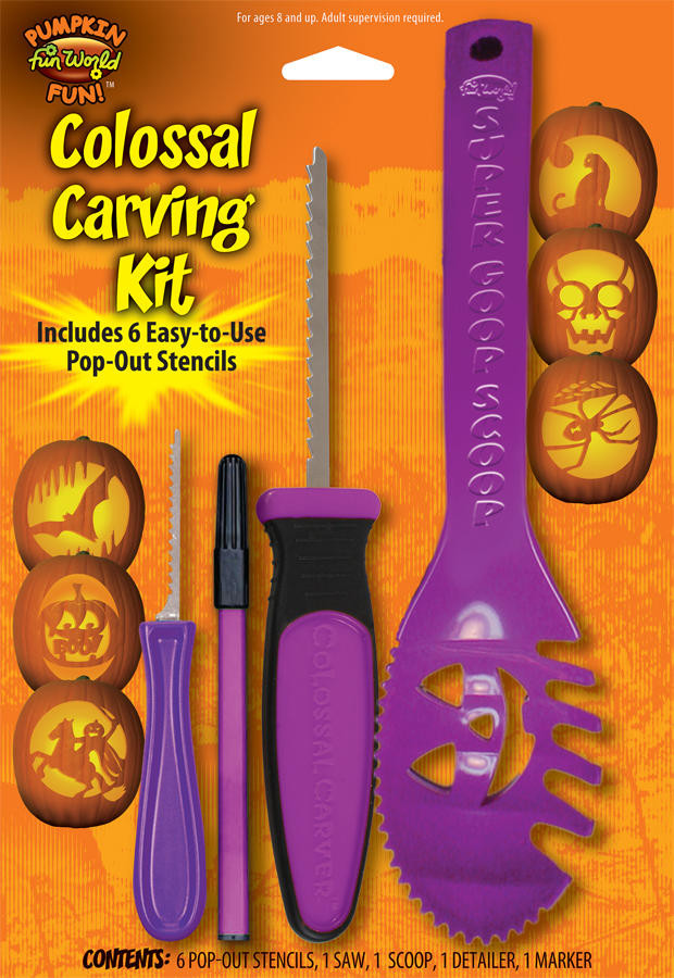 Fun World Fun World 10-Piece Ultimate Pumpkin Carving Set