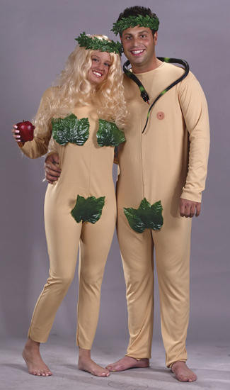 Fun World Fun World Adam and Eve Couple Costume