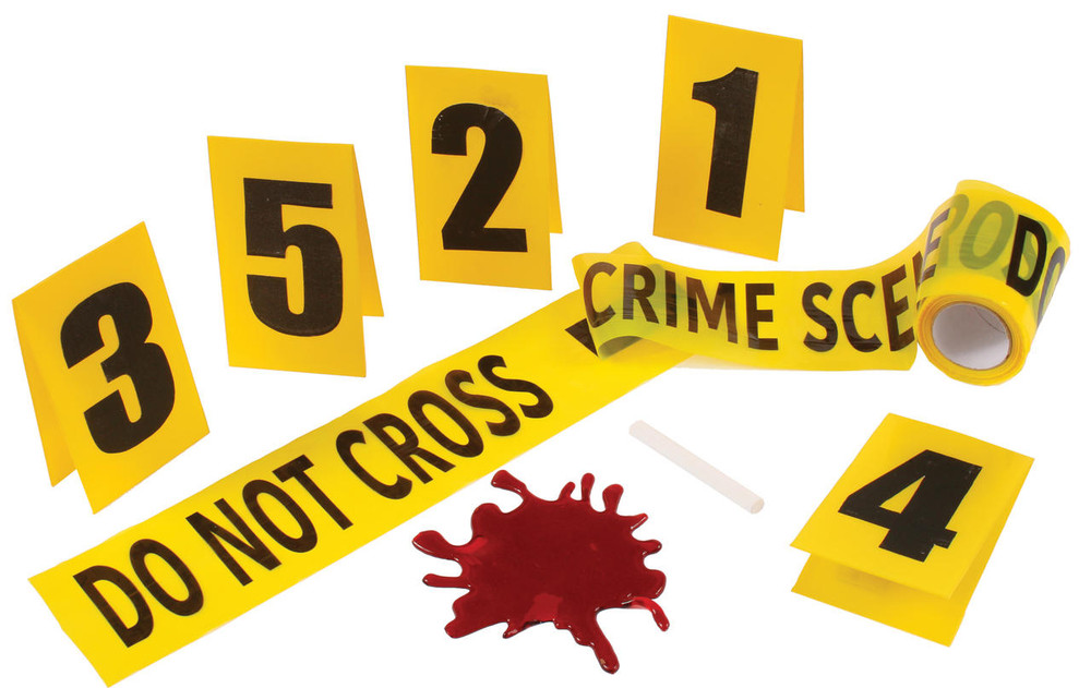 Fun World Fun World Crime Scene Kit w/ Blood Splat
