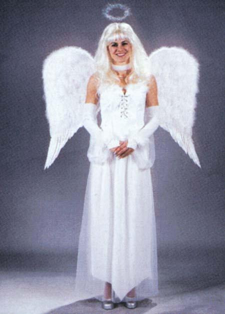 Fun World Fun World Feather Angel Wings - Adult - 274790